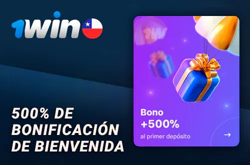 Bonificación de bienvenida del 500% en el casino de 1win